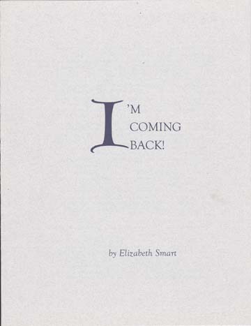 Image for I'm Coming Back!