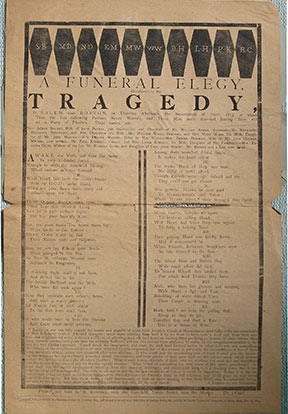 Image for A Funeral Elegy, Occasioned by the Tragedy, At Salem near Boston, on Thursday Afternoon, the Seventeenth of June, 1773, : at which Time the Ten following Persons, Seven Women, and Three Men, were drowned, having been out on a Party of Pleasure ...