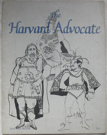 Image for The Harvard Advocate. Winter, 1947. Vol. CXXXI, No. 4.