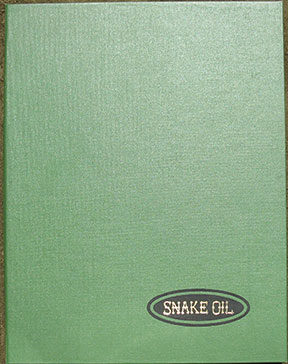 Image for Snake Oil. A Portfolio of drawings by Joe Rosenblatt.