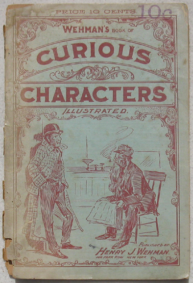 Image for Wehman's Book of Curious Characters. Illustrated.