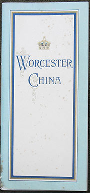 Image for A Guide Through the Worcester Royal Porcelain Works.