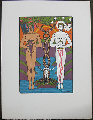 Image for Color Block Print - 1928.