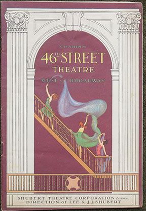 Image for 46th Street Theatre Program for the Week Beginning September 6, 1926.