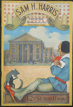 Image for Sam H. Harris Theatre Program for the Week Beginning January 5, 1925.
