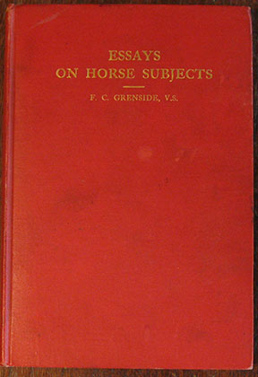 Image for Essays on Horse Subjects.