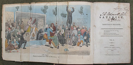 Image for The Satirist, or Monthly Meteor. Vol. II.