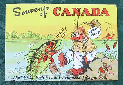 Image for Souvenir of Canada. The 'Fresh Fish' That I Promised To Send You.