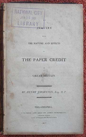 Image for An Inquiry into The Nature and Effects of The Paper Credit of Great Britain.