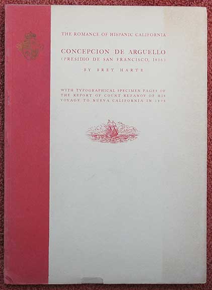 Image for Concepcion de Arguello (Presidio de San Francisco, 1806). [Prospectus].