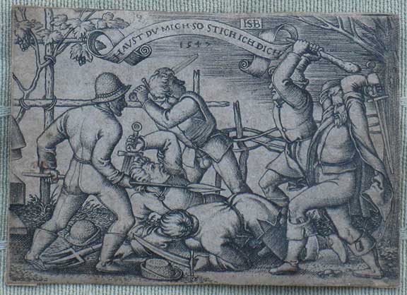 Image for Bauernschlagerei.  (The Peasants' Festival and Twelve Months.  The Peasants? Brawl).