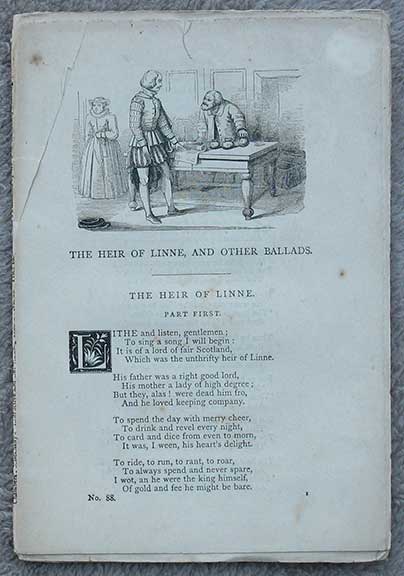 Image for The Heir of Linne, and Other Ballads.