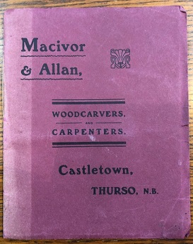 Image for Macivor & Allan, Woodcarvers and Carpenters. Castletown, Thurso, N.B.