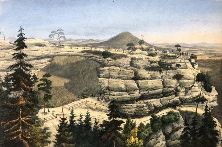 Image for Saechsische Schweiz. Prebischthor / Prebischthor.
