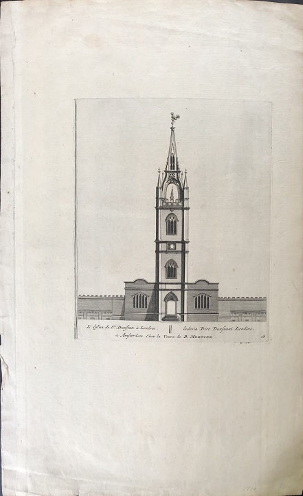 Image for L'Eglise de St. Dunstan a' Londres / Ecclesia Divi Dunstani Londini.