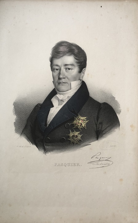 Image for PASQUIER. [Portrait of Etienne Denis, duc Pasquier]