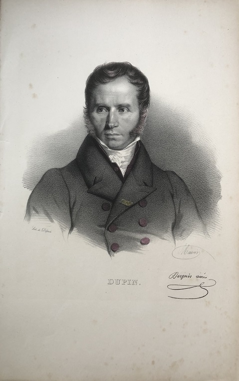 Image for DUPIN. [Portrait of André Marie Jean Jacques Dupin]