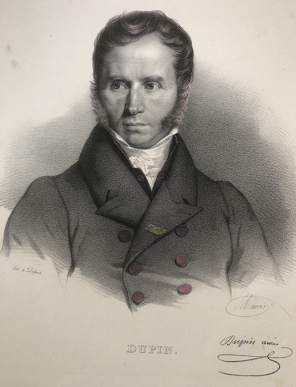 DUPIN. [Portrait of André Marie Jean Jacques Dupin]