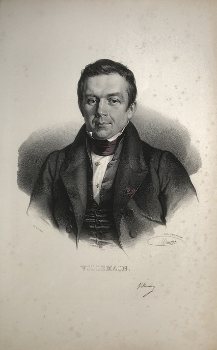 Image for VILLEMAIN. [Portrait of Abel-François Villemain]