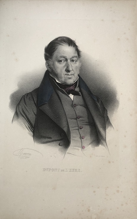 Image for Dque. Fcois. DUPONT DE L'EURE. [Portrait of Jacques-Charles Dupont de l'Eure]