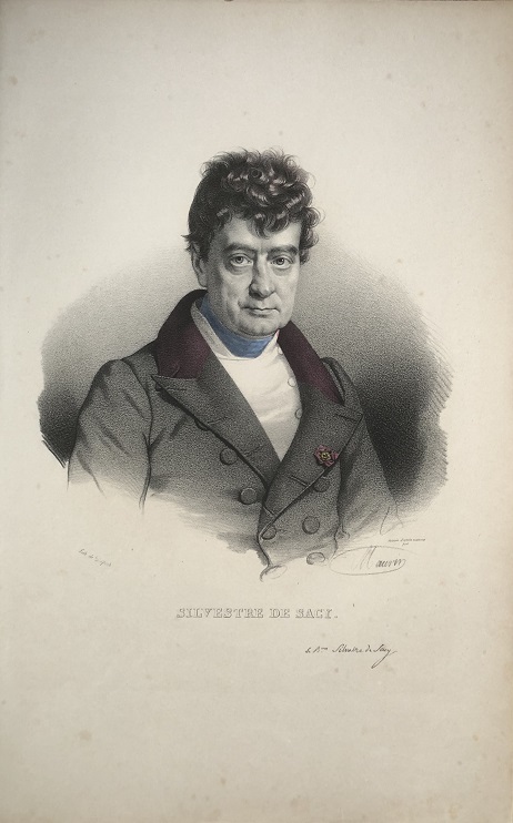Image for SILVESTRE DE SACY. [Portrait of Antoine Isaac Silvestre de Sacy]