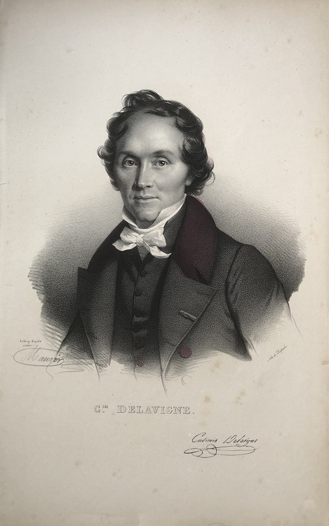 Image for Cir. DELAVIGNE. [Portrait of Casimir Delavigne]