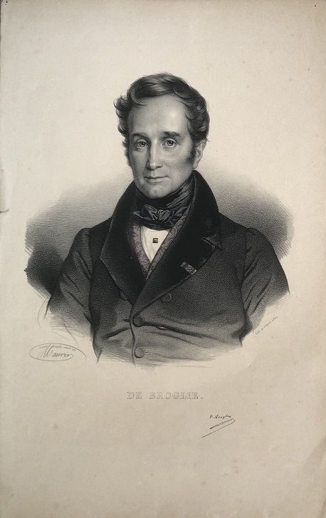 Image for DE BROGLIE. [Portrait of Achille Léonce Victor Charles, 3rd Duke of Broglie]