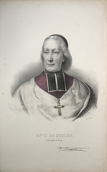Image for Hthe. Ls. DE QUELEN. Archeveque de Paris.  [Portrait of Hyacinthe-Louis de Quélen]
