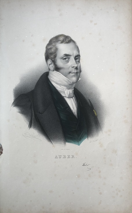 Image for AUBER.  [Portrait of Daniel Auber]