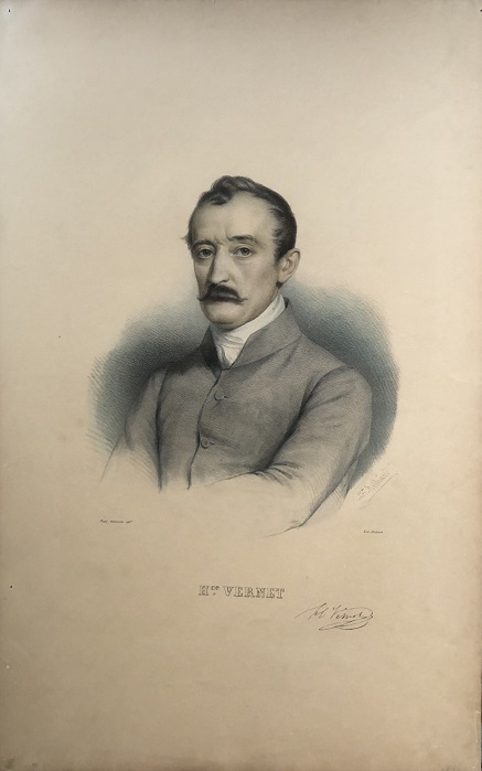 Image for Hce. VERNET.  [Portrait of Horace Vernet]