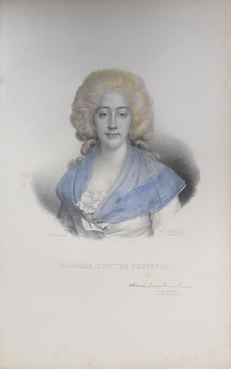 Image for MADAME, COMtesse. DE PROVENCE.  [Portrait of Marie Joséphine of Savoy]