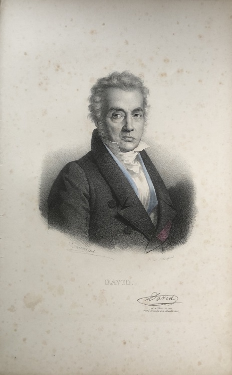 Image for DAVID. [Portrait of Jacques-Louis David]