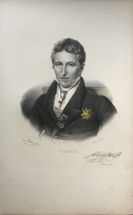 Image for VILLELE. [Portrait of Joseph de Villèle]