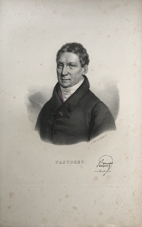 Image for PASTORET. [Portrait of Claude-Emmanuel de Pastoret]