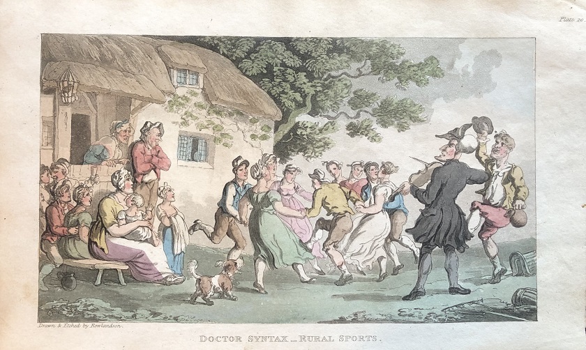 Image for Doctor Syntax - Rural Sports. [From: The Tour of Doctor Syntax In Search of the Picturesque. A Poem. 7th Edition with new Plates].