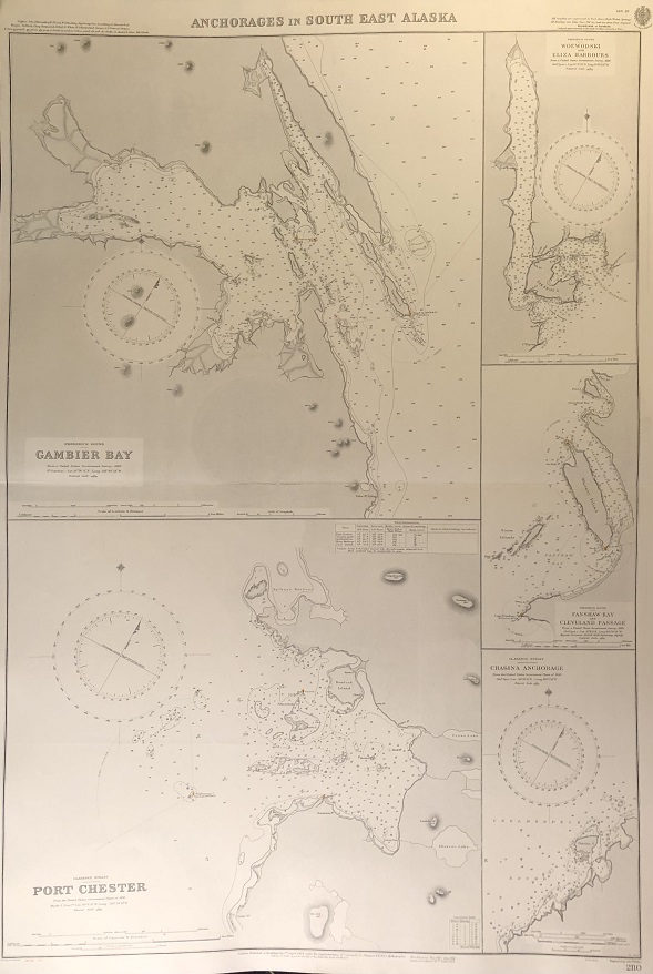 Image for Anchorages in South East Alaska.