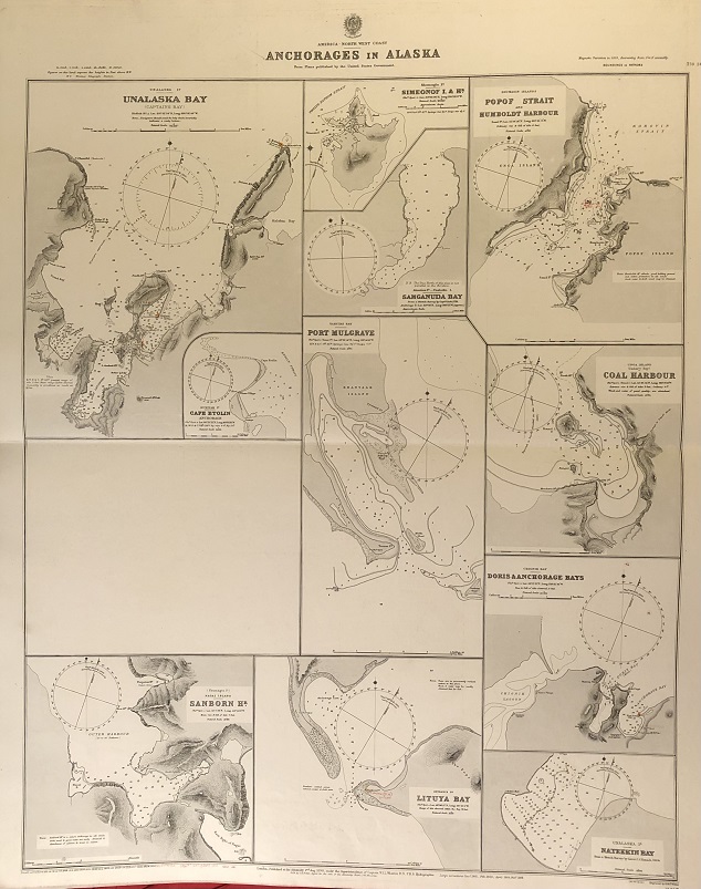 Image for America - North West Coast. Anchorages in Alaska. From Plans published by the United States Government.