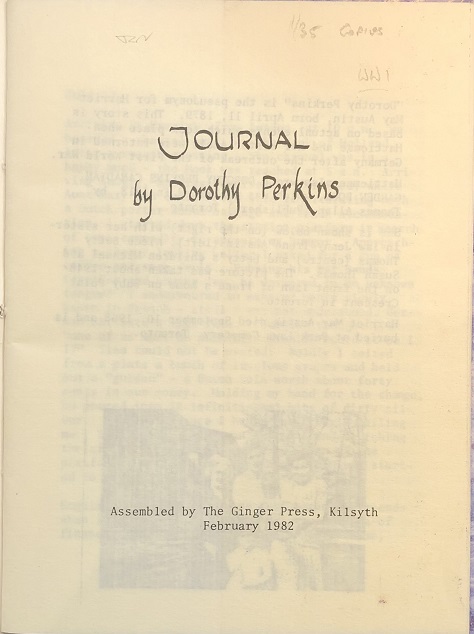 Image for Journal by Dorothy Perkins.