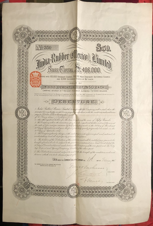 Image for India-Rubber (Mexico), Limited.