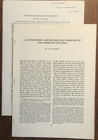 Image for The Fate of Kingston's Warships [with] A Letter From A British Military Observer of The American Civil War.