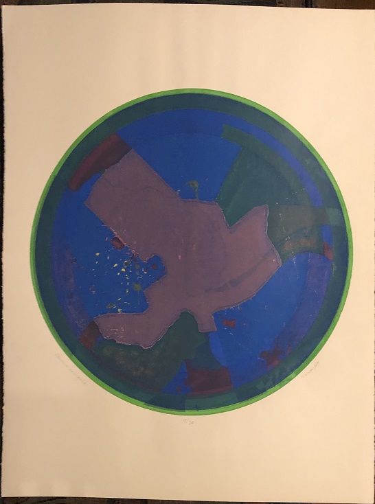 Image for Serigraph / Silkscreen Titled "Circumnavigate".