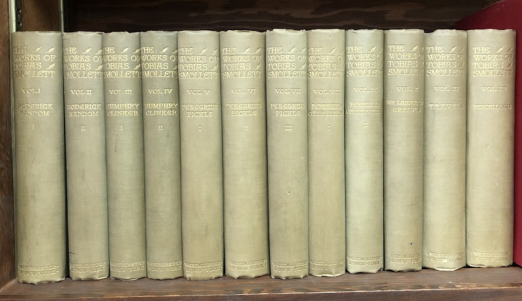 Image for The Works of Tobias Smollett. With an Introduction by W.E. Henley.