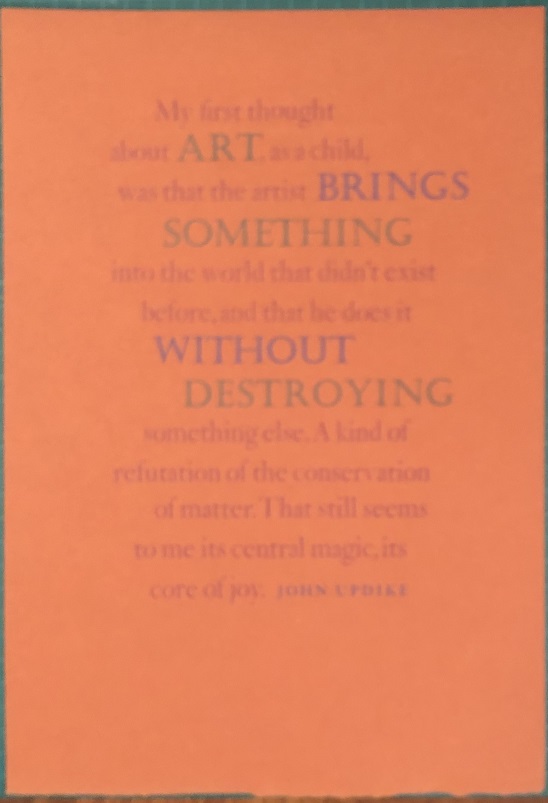 Image for My first thought about ART, as a child ....