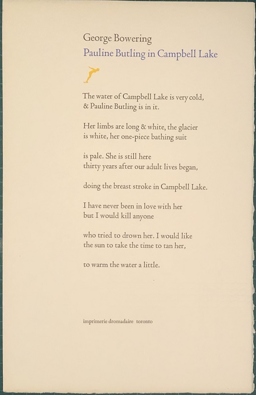 Image for Pauline Butling in Campbell Lake.