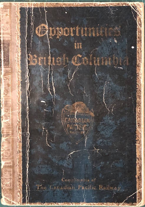 Image for Opportunities in British Columbia (With Local References). 1911. Extracts from Heaton's Annual.