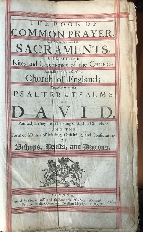 Image for The Book Of Common Prayer, And Administration of the Sacraments, And Other Rites and Ceremonies of the Church, According to the Use of the Church of England; Together with the Psalter or Psalms of David, Pointed as they are to be Sung or Said in Churches: And The Form or Manner of Making, Ordaining, and Consecrating of Bishops, Priests, and Deacons.