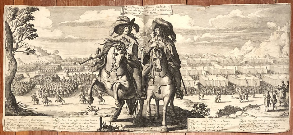 Image for Les Forces de la France soubz le Regne du Tres-crestien & tres victorieux Monarque Louis le Juste.