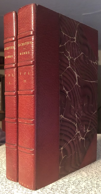 Image for Titi Lucretii Cari De Rerum Natura. Libri Sex. With A Translation And Notes by H.A.J. Munro.