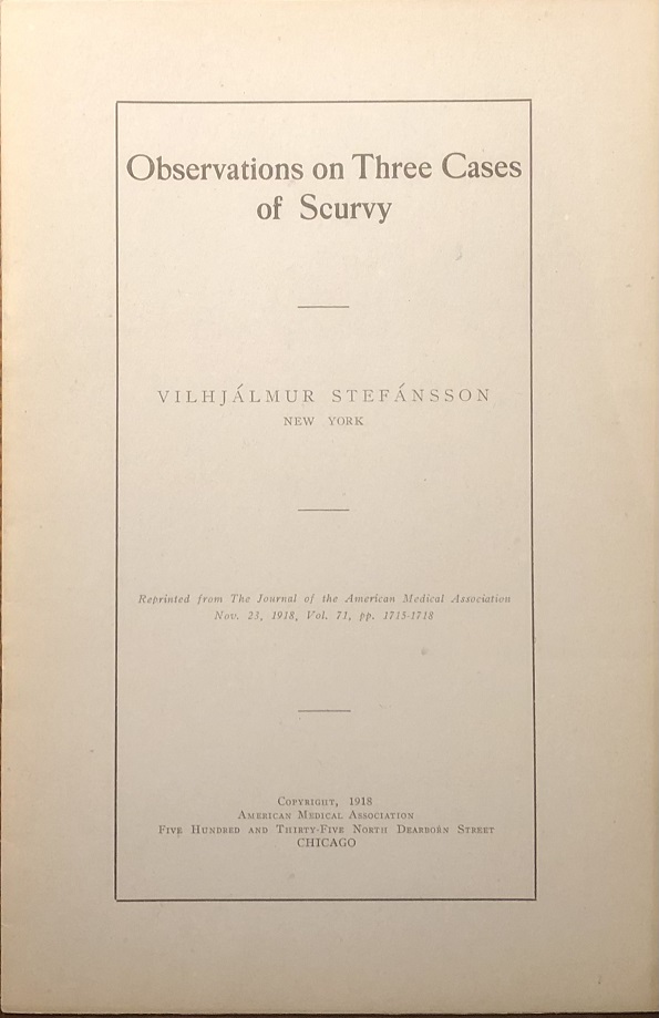 Image for Observations on Three Cases of Scurvy.