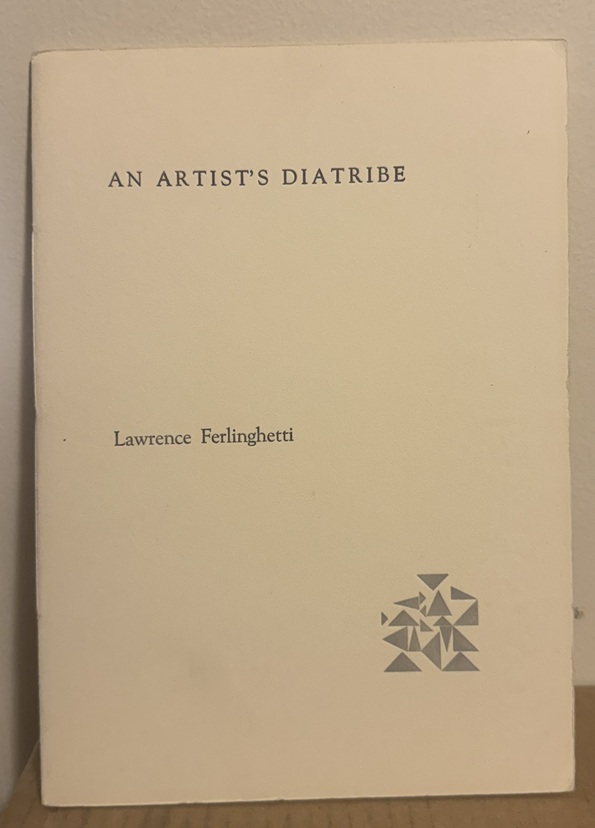 An Artist's Diatribe.